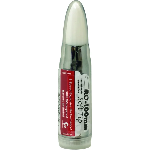 Soft Silicone Tip Bullet Waterproof - Ivory