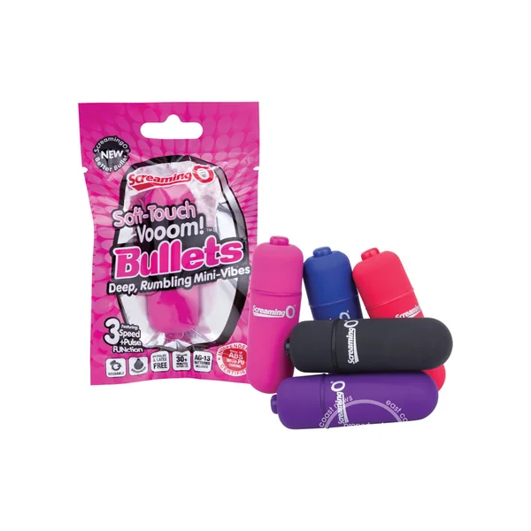 Soft-Touch VOOOM Deep Rumbly Mini Bullet Vibrator