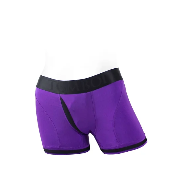 SpareParts Tomboii Purple-Black Nylon – Medium