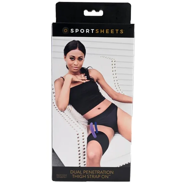 Sportsheets Dual Penetration Thigh Strap On Harness