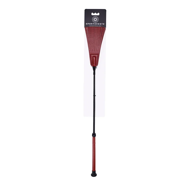 Sportsheets Red Saffron Fringe Riding Crop