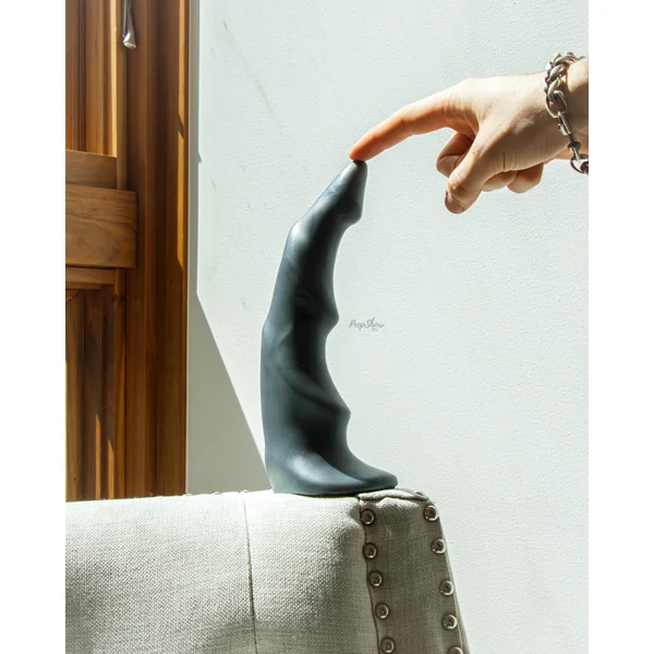 SquarePegToys® Triple Wave SuperSoft Silicone Dildo