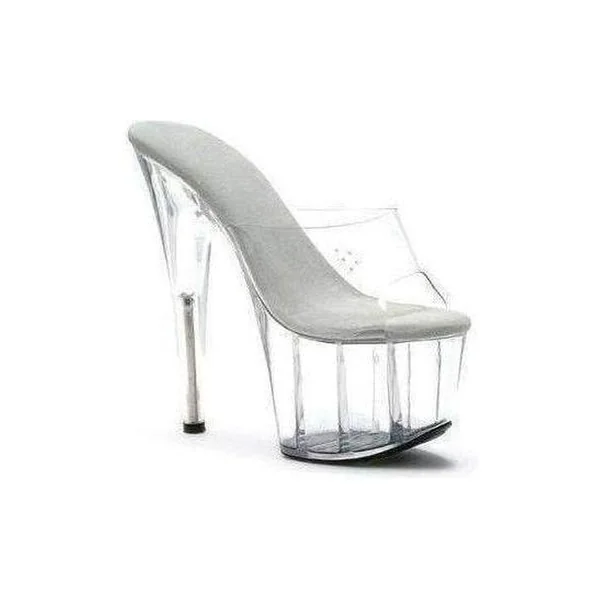 SS-709-VANITY Platform Slide | Clear Vinyl