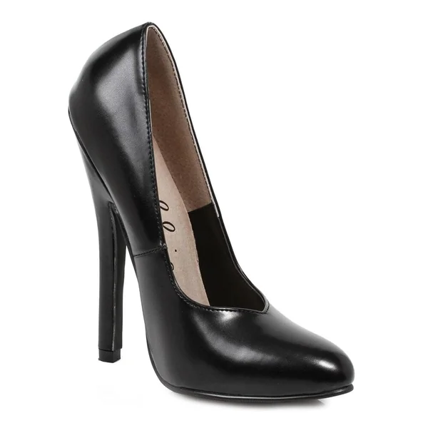 SS-8260 Pump | Black Faux Leather