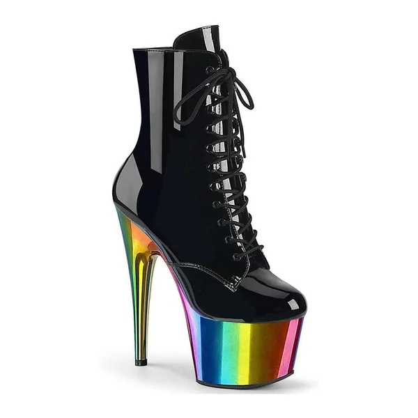 SS-ADORE-1020RC Ankle Boot | Black Patent