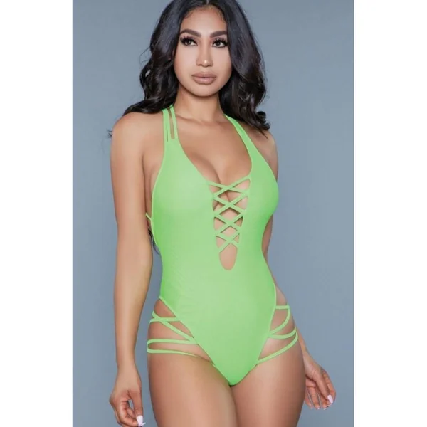 SS-Criss Cross One Piece Swimsuit