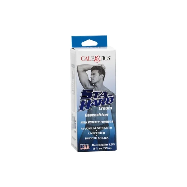 Sta-Hard Cream 2 Ounce Boxed Desensitizing Formula