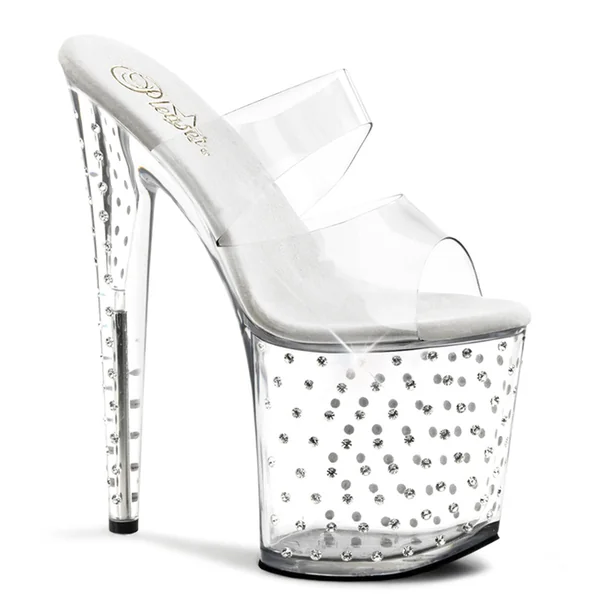 STARDUST-802 Sexy Clear Bottom Platform High Heels