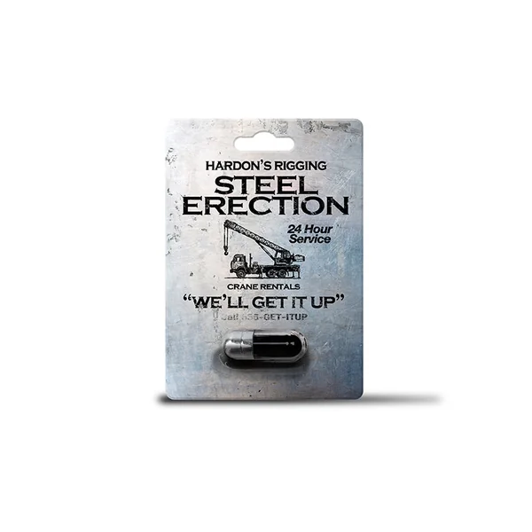 Steel Erection Male Enhancement Pill 1ct