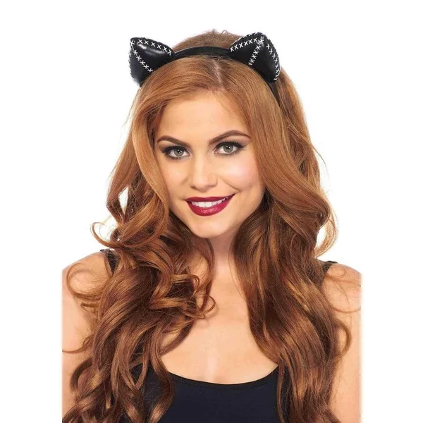Stitch Kitty Headband Os Black Bachelorette Party Supplies