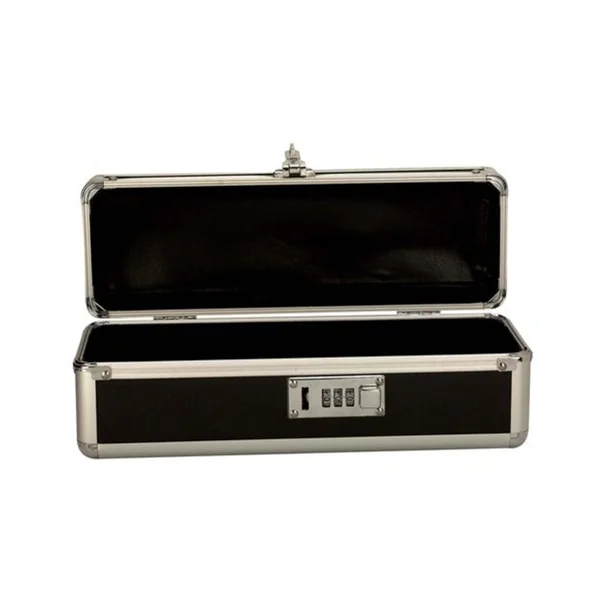 Storage and Toy Care: Lockable Vibe Case Black