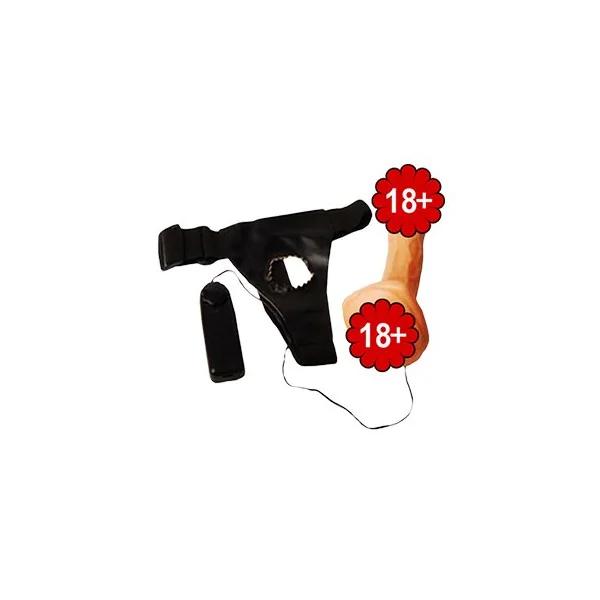 STRAP ON – VIBRATING WITH ATTACHED VAGINA SO-005