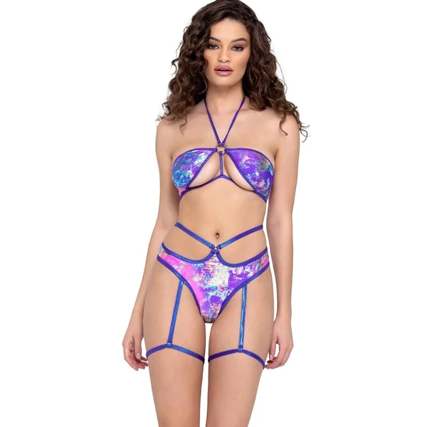 Strappy Shorts with Attached Leg Straps