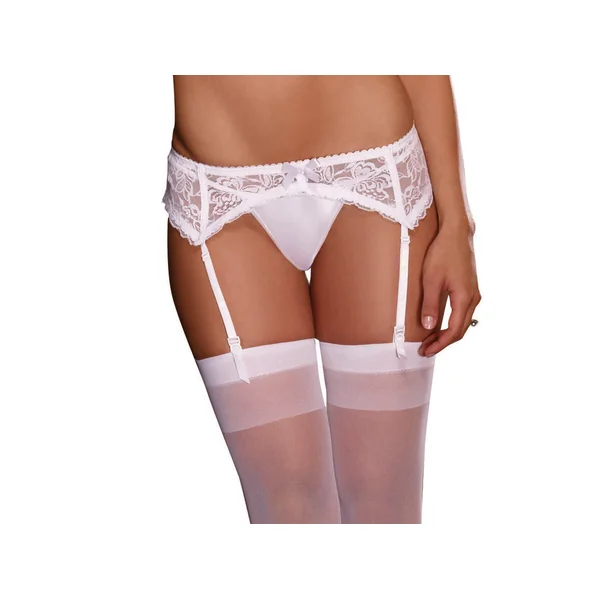 Stretch Lace Garter Belt