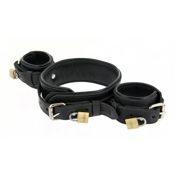 Strict Leather Premium Leather Wrist to Neck Restraint