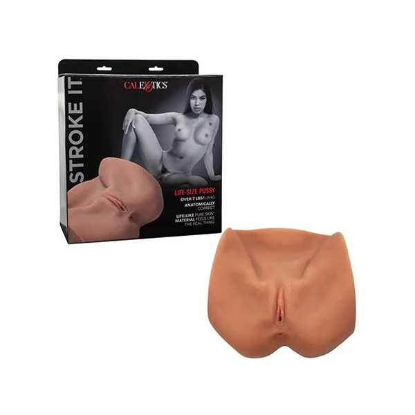Stroke It Life-size Pussy Brown