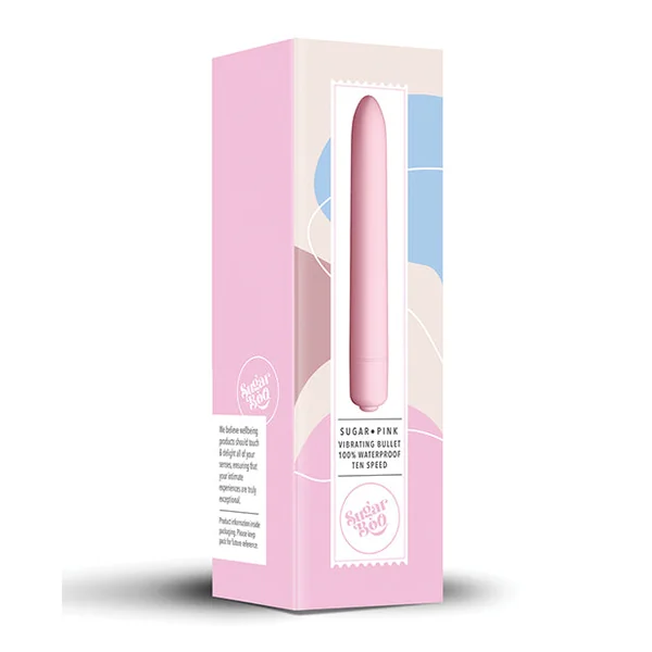 SugarBoo Sugar Pink Vibrating Bullet - Pink