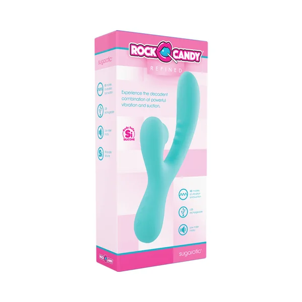 Sugarotic Suction Dual Stimulator Teal