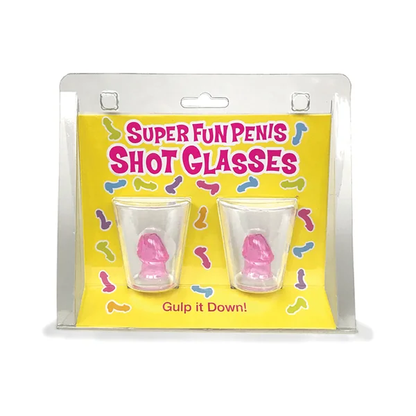 Super Fun Penis Shot Glasses Set Of 2