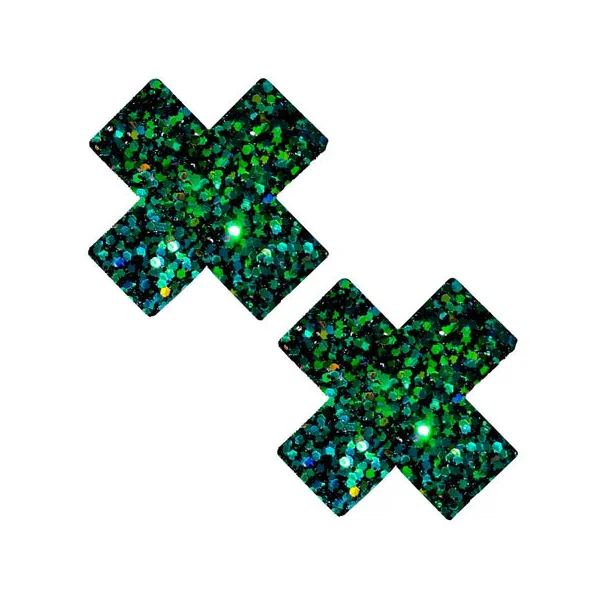 Super Sparkle Green Envy Chunky Glitter X Factor Nipztix