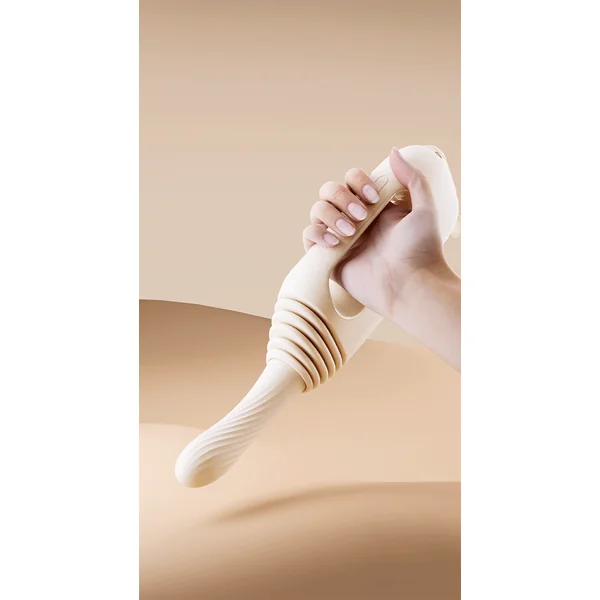 SVAKOM Automatic plug-in heating Dildo with Sucking APP vibrator