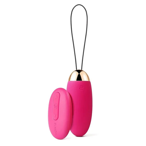 Svakom Elva Remote Control Bullet Vibrator – Pink/Gold