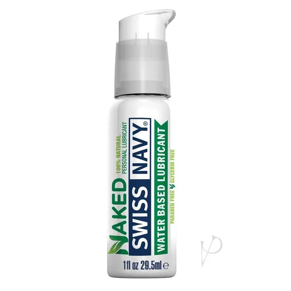 Swiss Navy Naked All Natural Water Based Lubricant 1oz