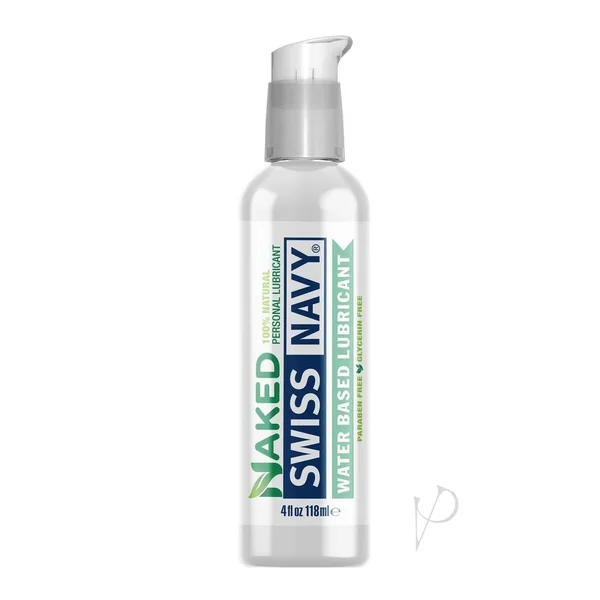 Swiss Navy Naked All Natural Water Based Lubricant 4oz