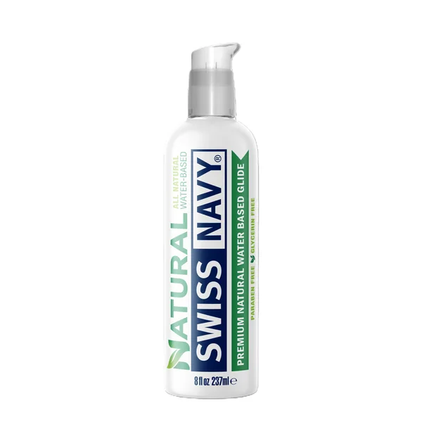 Swiss Navy Natural Premium All Natural Water Based Glide 8oz 237ml