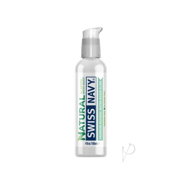 Swiss Navy Natural Water Based Lubricant 4oz