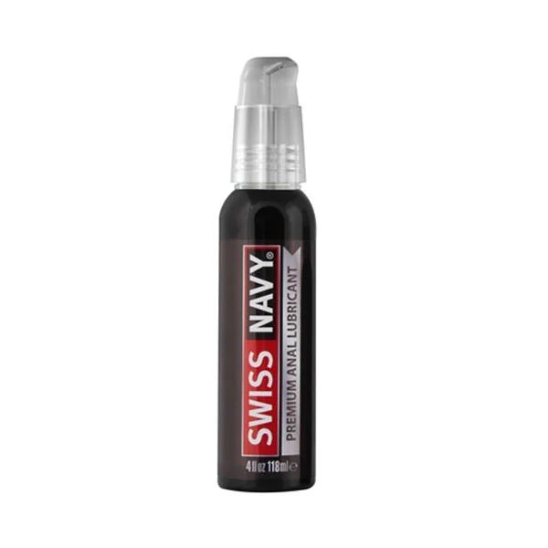 Swiss Navy Premium Silicone Anal Lubricant - 4 Oz.