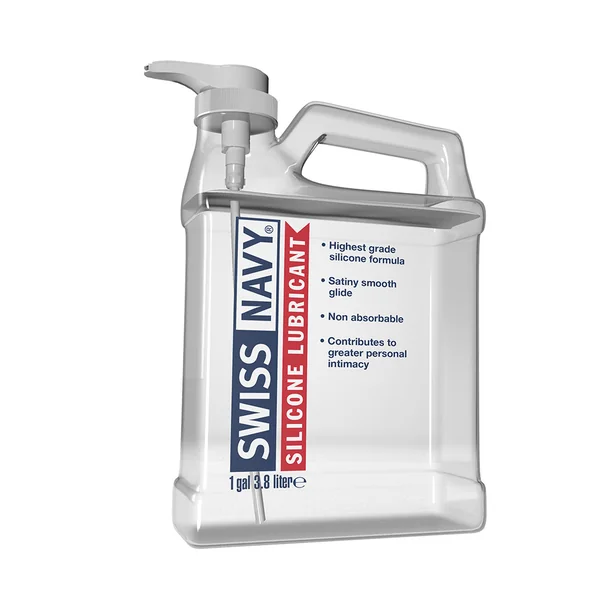Swiss Navy Silicone Lubricant Gallon