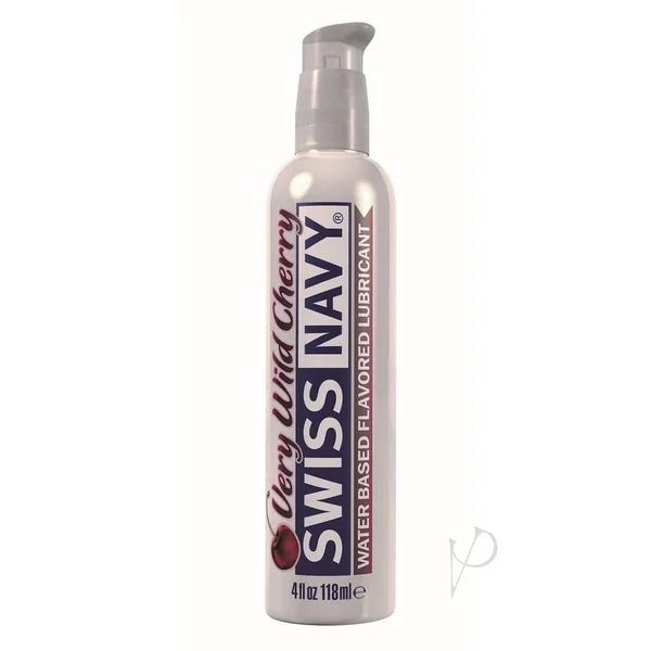 Swiss Navy Very Wild Cherry Flavored Water Based Lubricant 4oz/118ml
