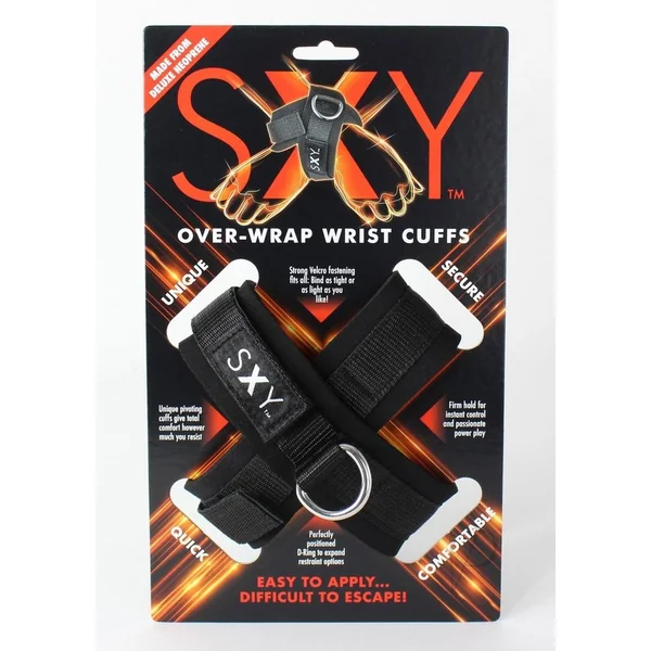 SXY Perfectly Bound Deluxe Neoprene Cross Cuffs