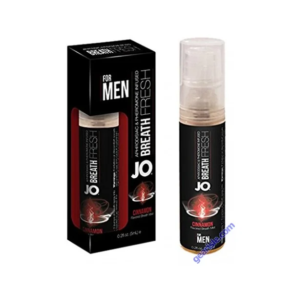 System Jo Aphrodisiac & Pheromone Women Breath Fresh Cinnament 0.12 Oz