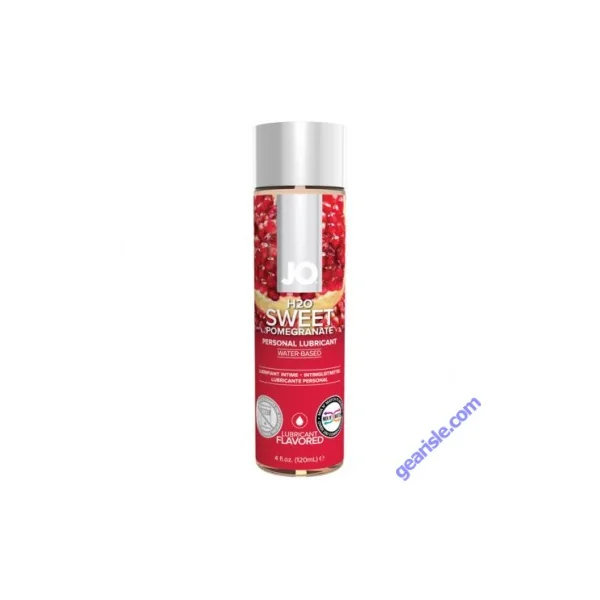 System JO H20 Sweet Pomegranate Personal Lubricant 4 oz
