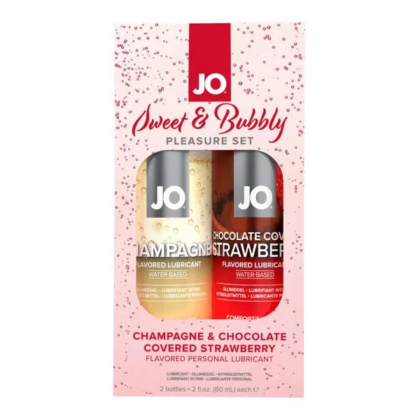System JO – Sweet & Bubbly Set Champagne & Chocolate Covered Strawberry
