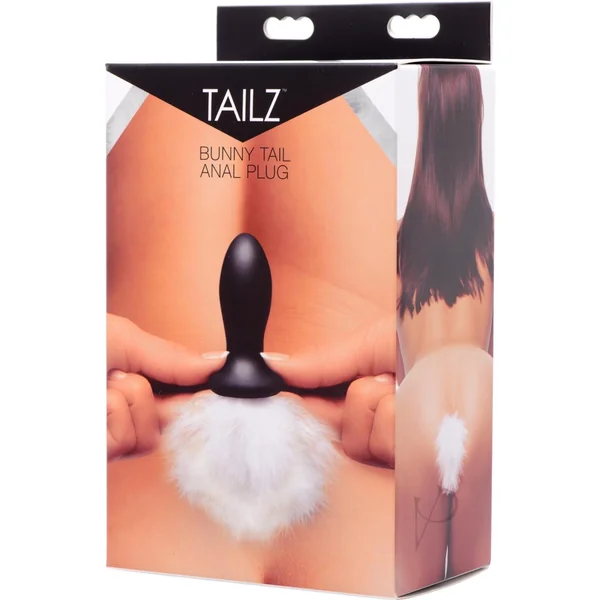 Tailz Bunny Tail Anal Plug - White