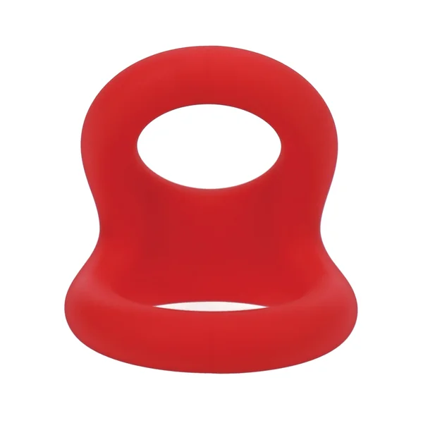 Tantus Uplift Silicone C Ring - Crimson