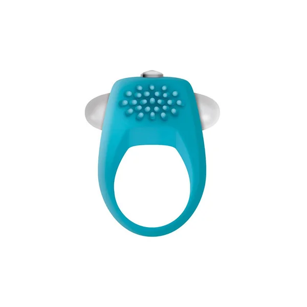 Teal Tickler Cock Ring