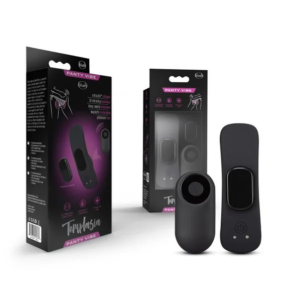 Temptasia Panty Vibe With Remote Control Black