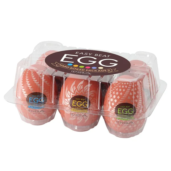Tenga Hard Boiled Egg 2 Variety Pack Masturbator