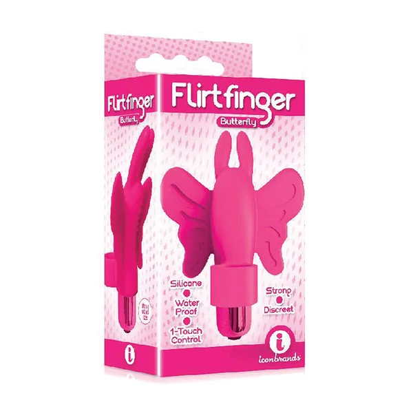The 9's Flirtfinger Butterfly - Pink