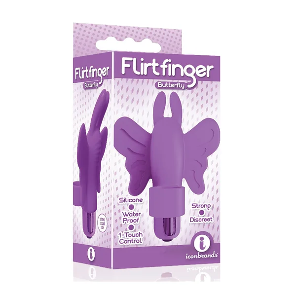 The 9's Flirtfinger Butterfly - Purple