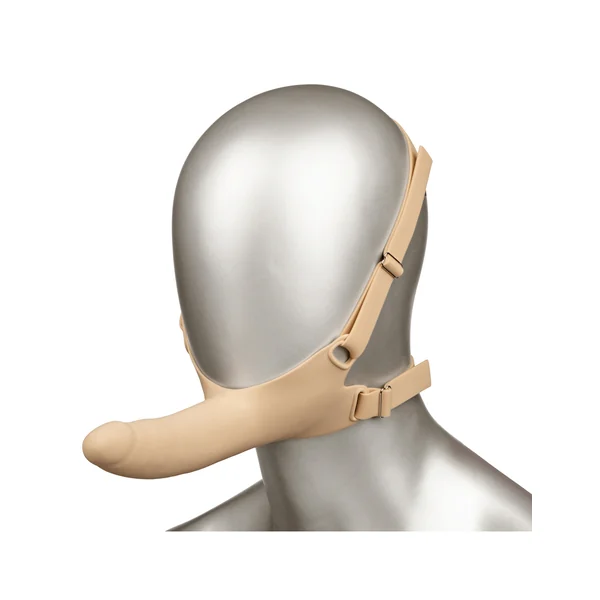 The Accommodator Silicone Chin Strap Dong
