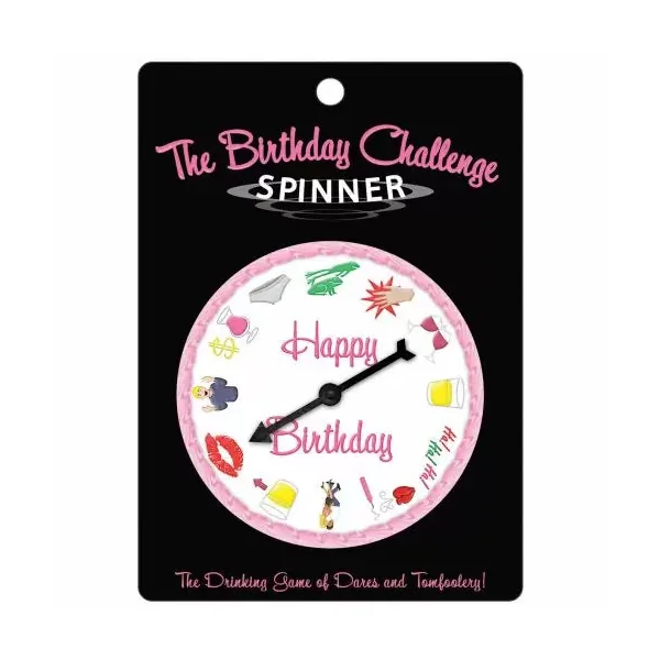 The Birthday Challenge Spinner*