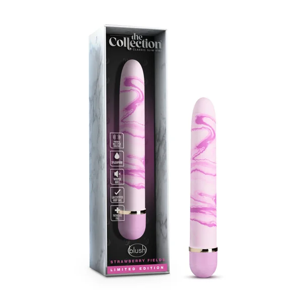 The Collection By Blush® | Strawberry Fields Pink 7-Inch Vibrator