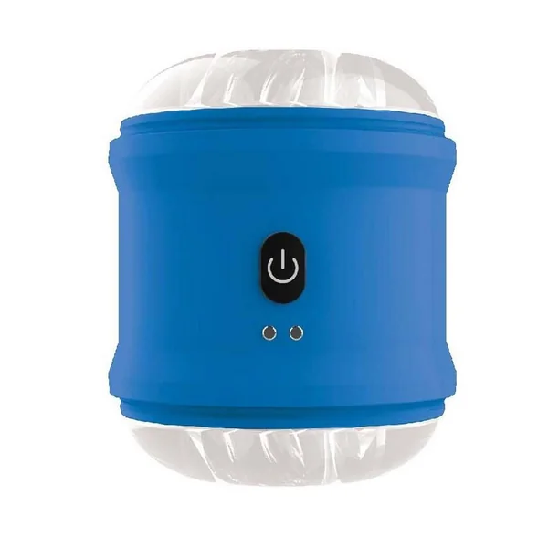 The Royal Masturbator Cylinder Rechargeable – Blue