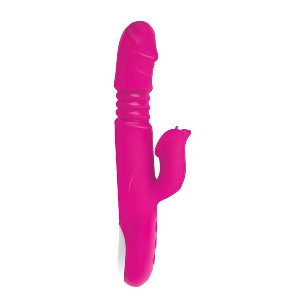 The Royal Passion Heat Rechargeable Silicone Warming Rabbit Vibrator – Pink
