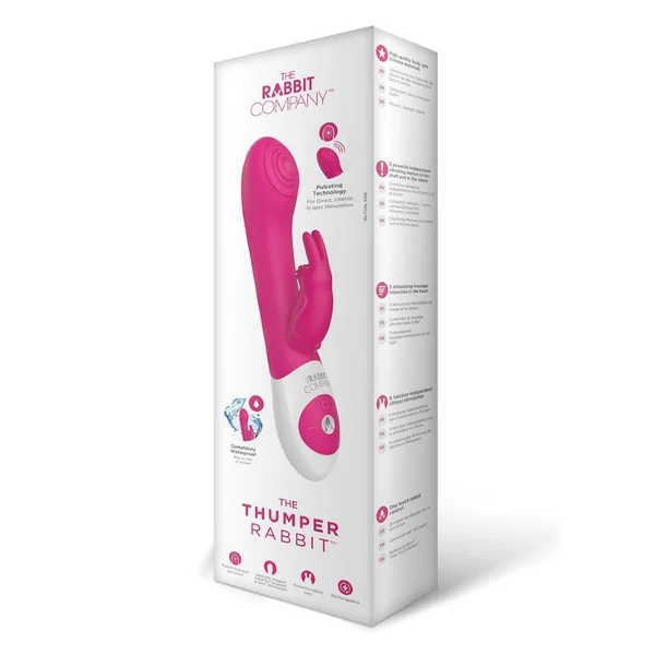 The Thumper Rabbit Vibrator - Hot Pink